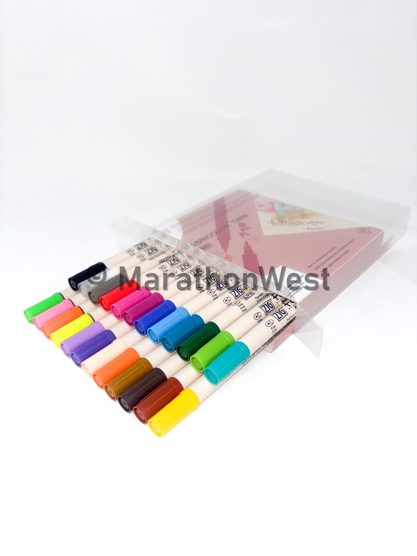TEXTILE MARKER STANDARD SET (24 Basic Colors)