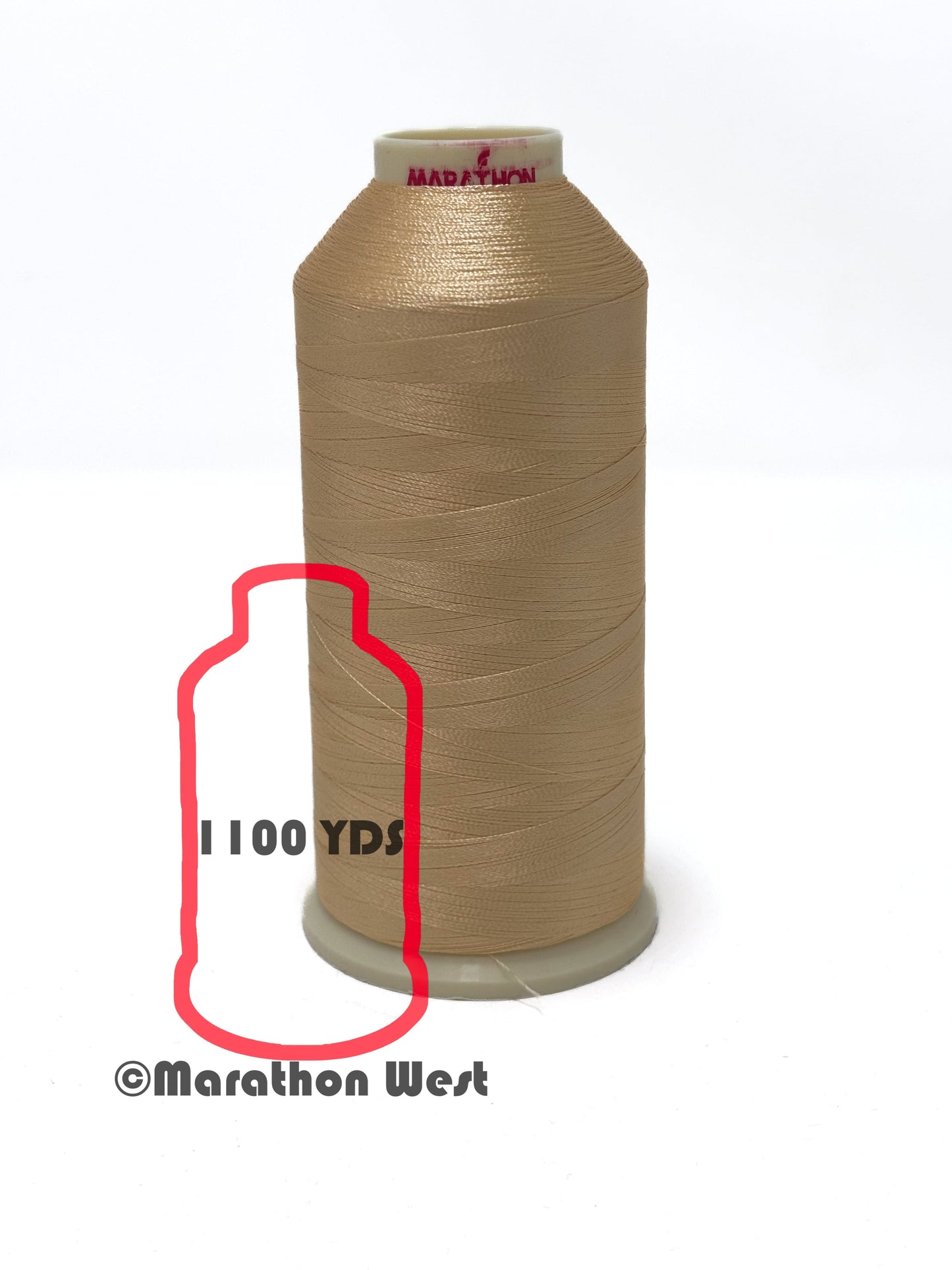 Marathon Viscose Rayon Thread 40 WT Mini Spool 1100YDS item 11183
