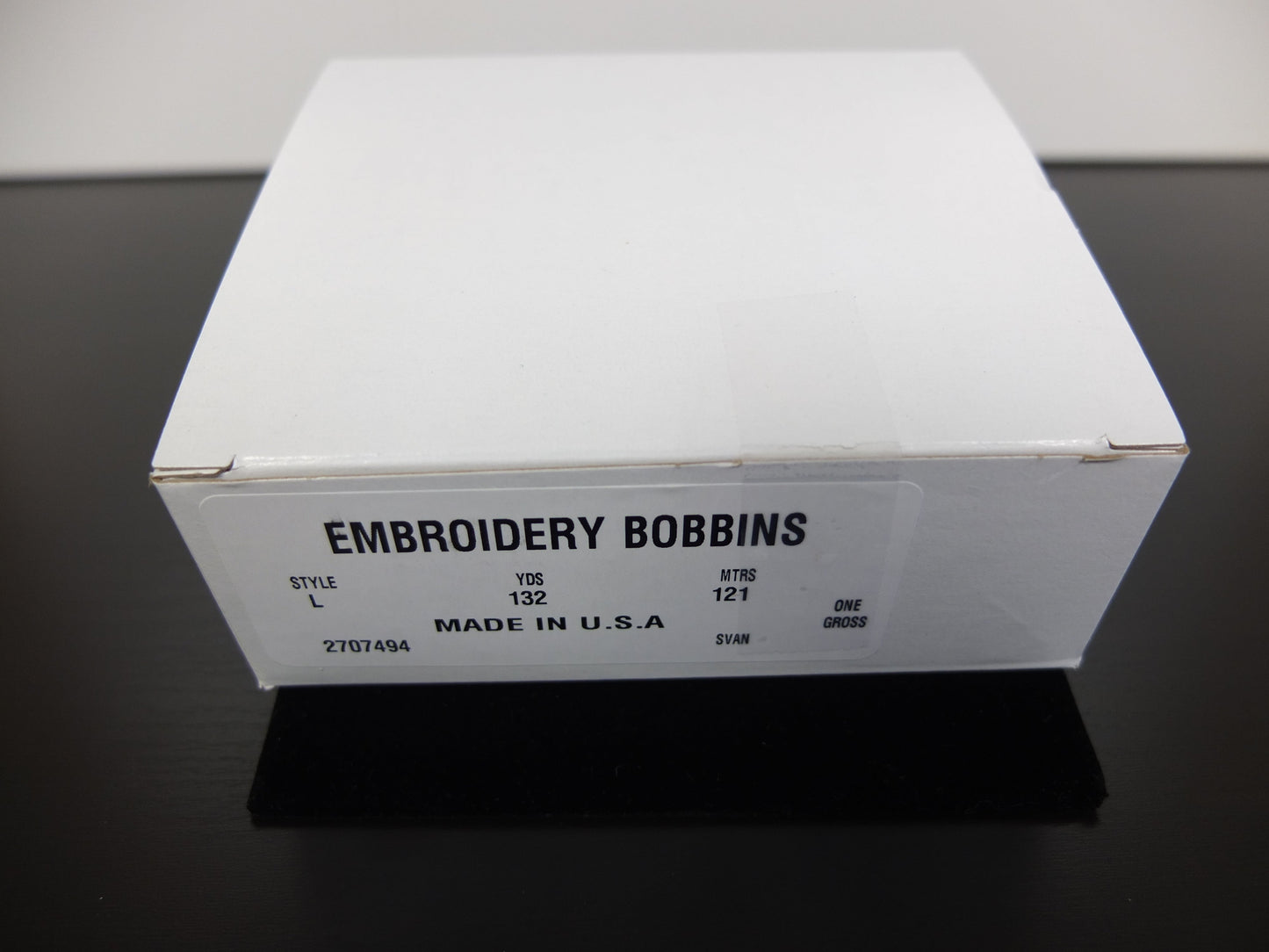Pre-Wound Bobbins with Sides, L Size, White item 14100G