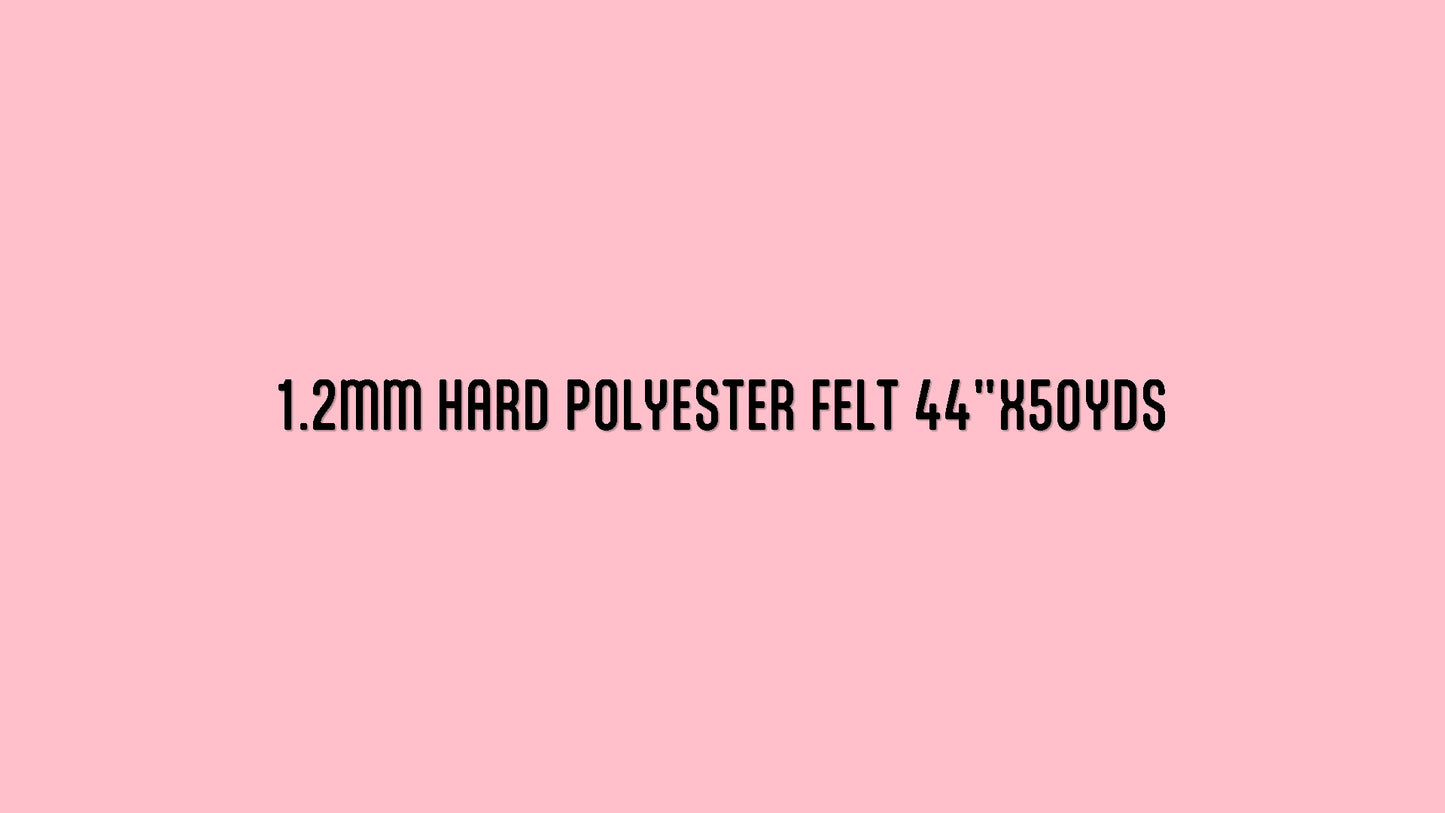 POLYFELT 44X50YDS PINK #828