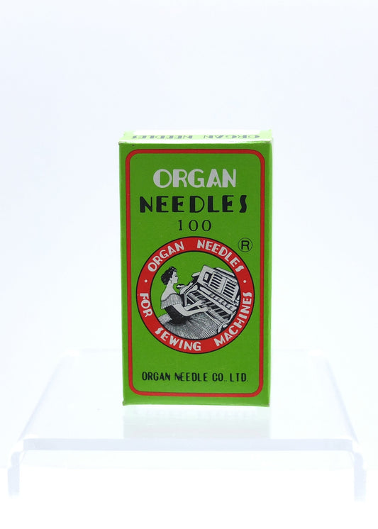 ORGAN FLT SHNK X-LG EYE 75/11B, Flat Shank Needles, Specialty, Extra-Large Eye, Ball Point Metallic Needles