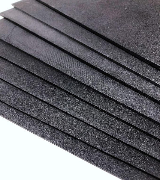 3MM DENSE EMB FOAM 18X27 BLACK