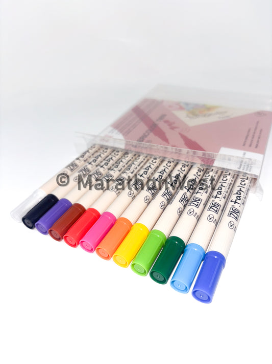 TEXTILE MARKER STANDARD SET/12