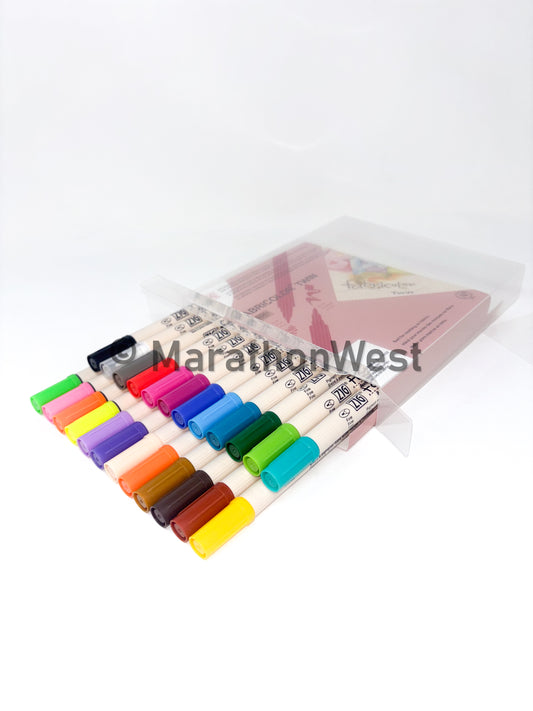 TEXTILE MARKER STANDARD SET (24 Basic Colors)