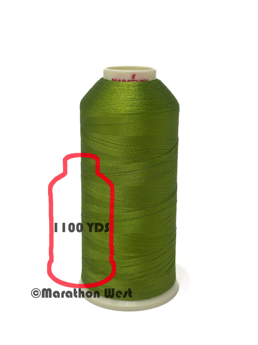 Marathon Viscose Rayon Thread 40 WT Mini Spool 1100YDS item 11123