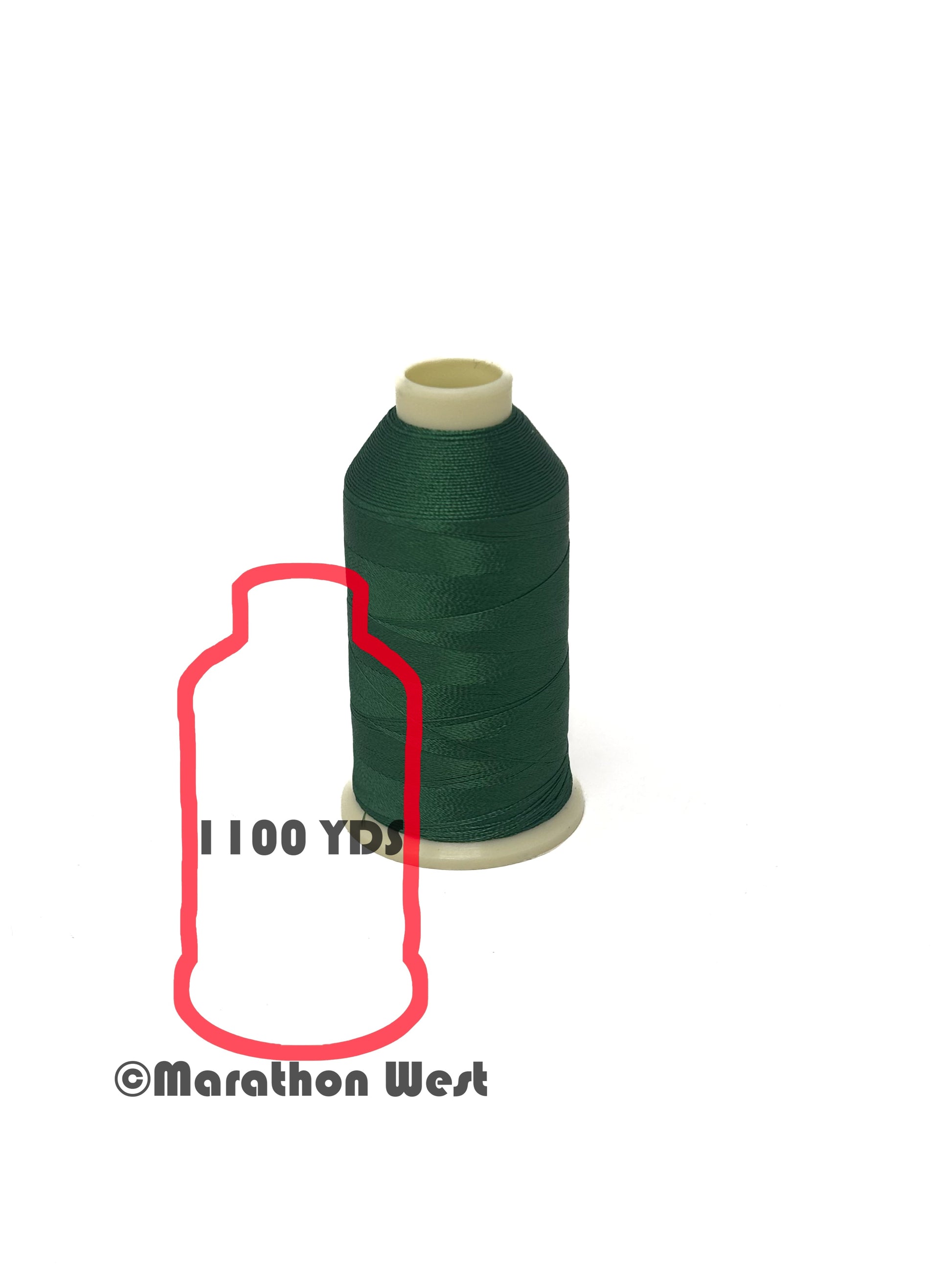 Marathon Viscose Rayon Thread 40 WT Mini Spool 1100YDS item 11126