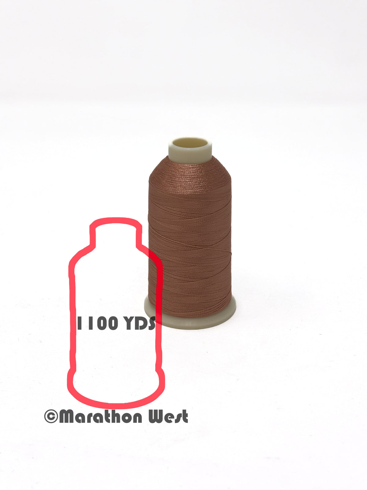 Marathon 1100 Thread 11137 Rayon Threads Mini Spool Color# 1137 – MARATHON