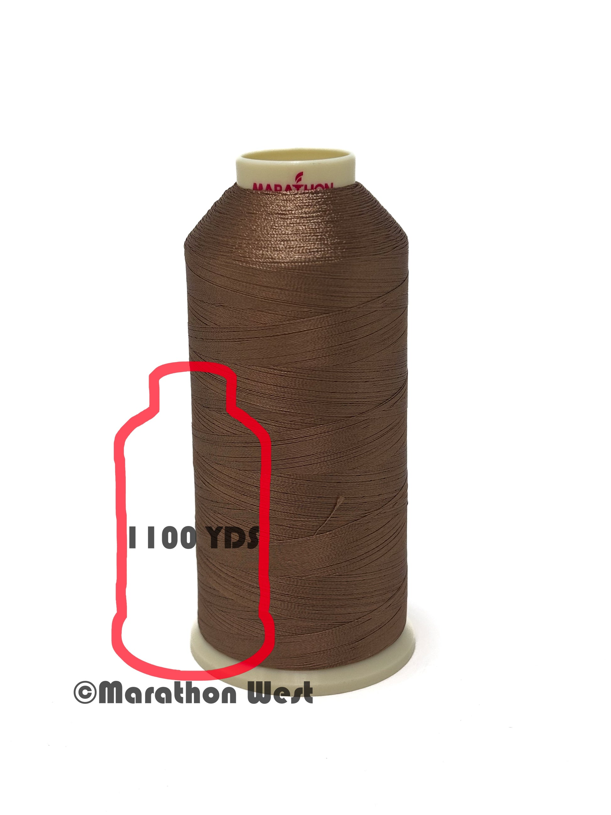 Marathon Viscose Rayon Thread 40 WT Mini Spool 1100YDS item 11142