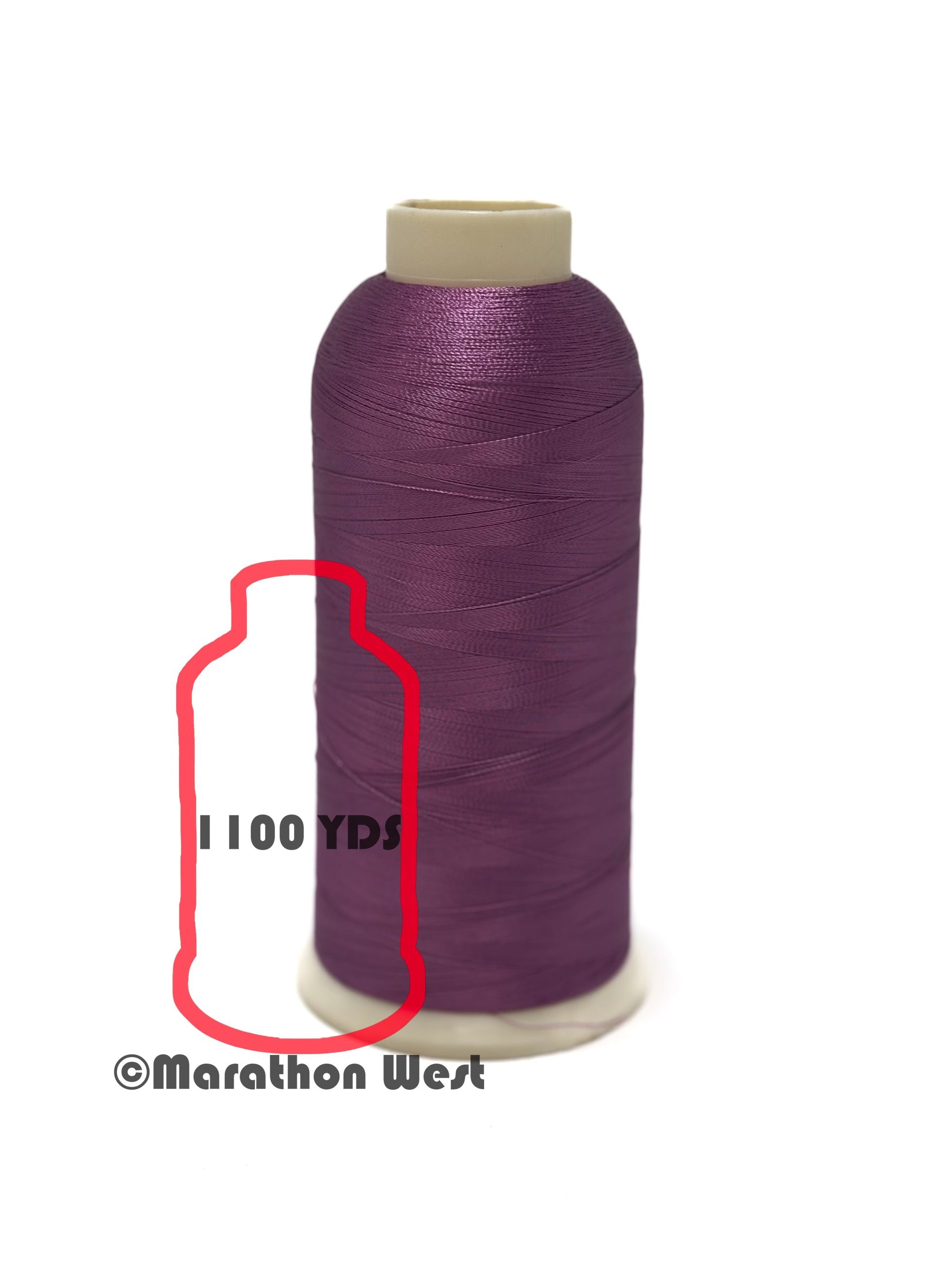 Marathon Viscose Rayon Thread 40 WT Mini Spool 1100YDS item 11148