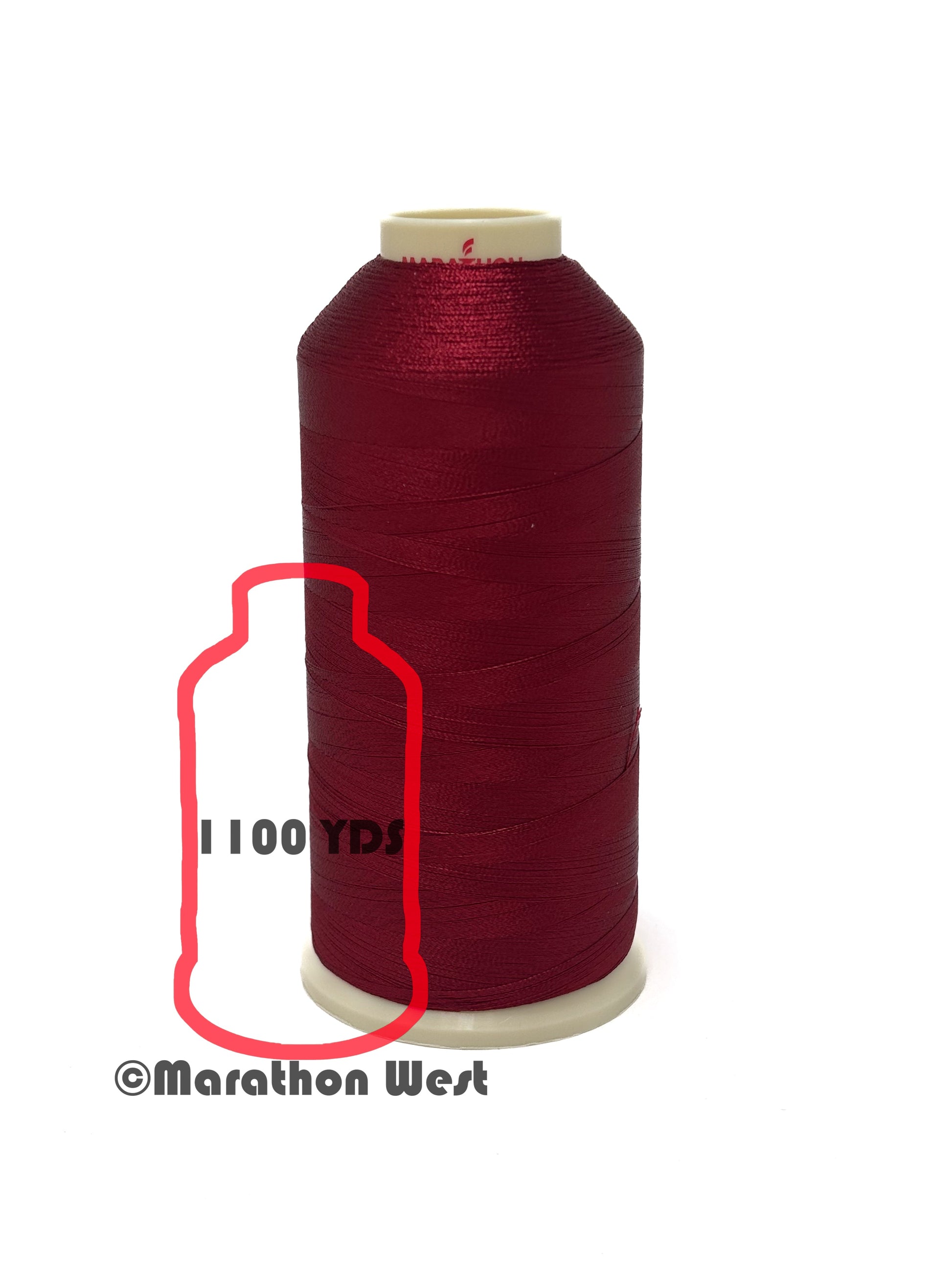 Marathon Viscose Rayon Thread 40 WT Mini Spool 1100YDS item 11155