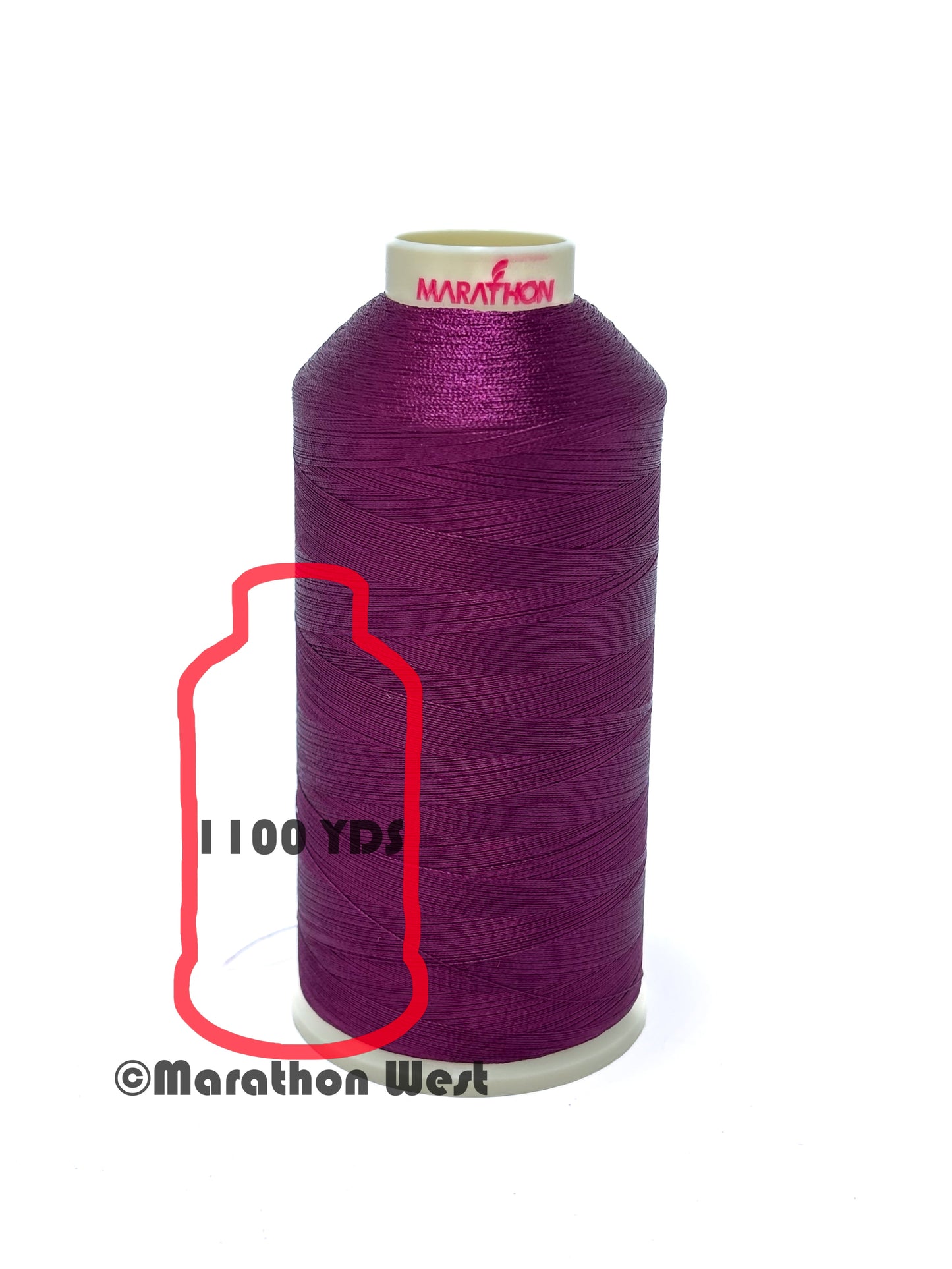 Marathon Viscose Rayon Thread 40 WT Mini Spool 1100YDS item 11196