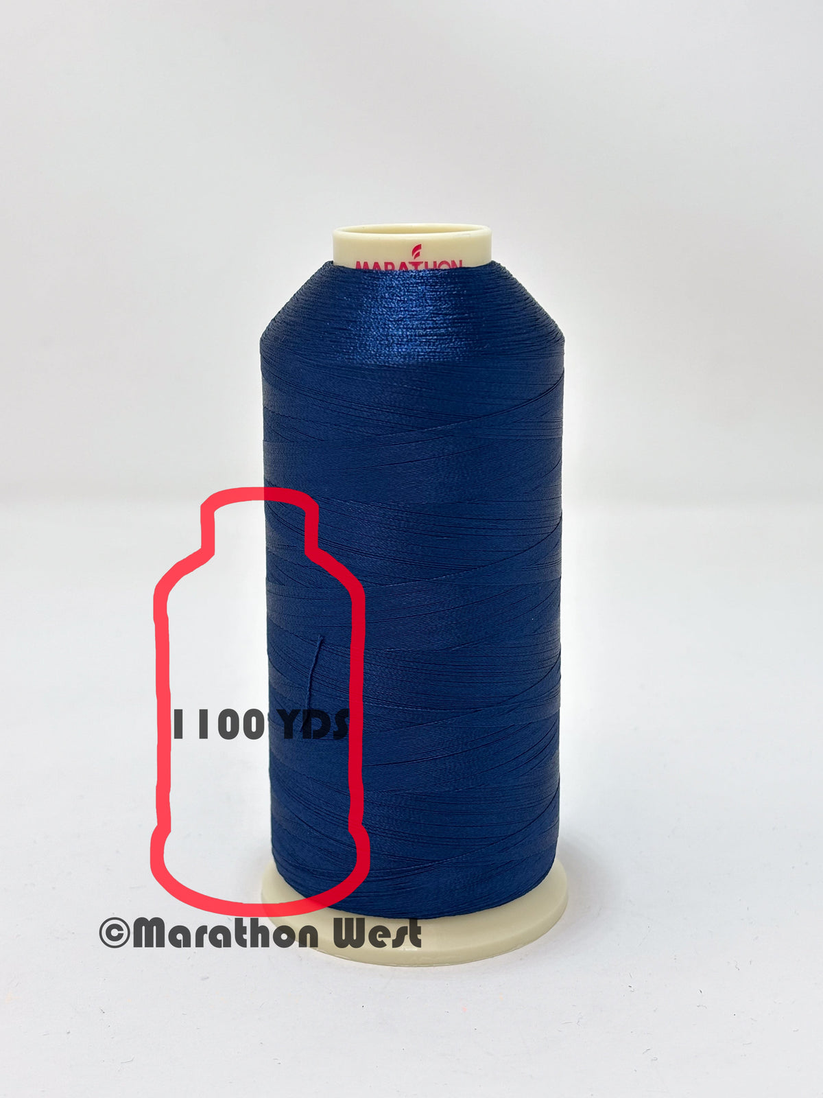Marathon 1100 Thread 11256 Rayon Threads Mini Spool Color# 1256 – MARATHON