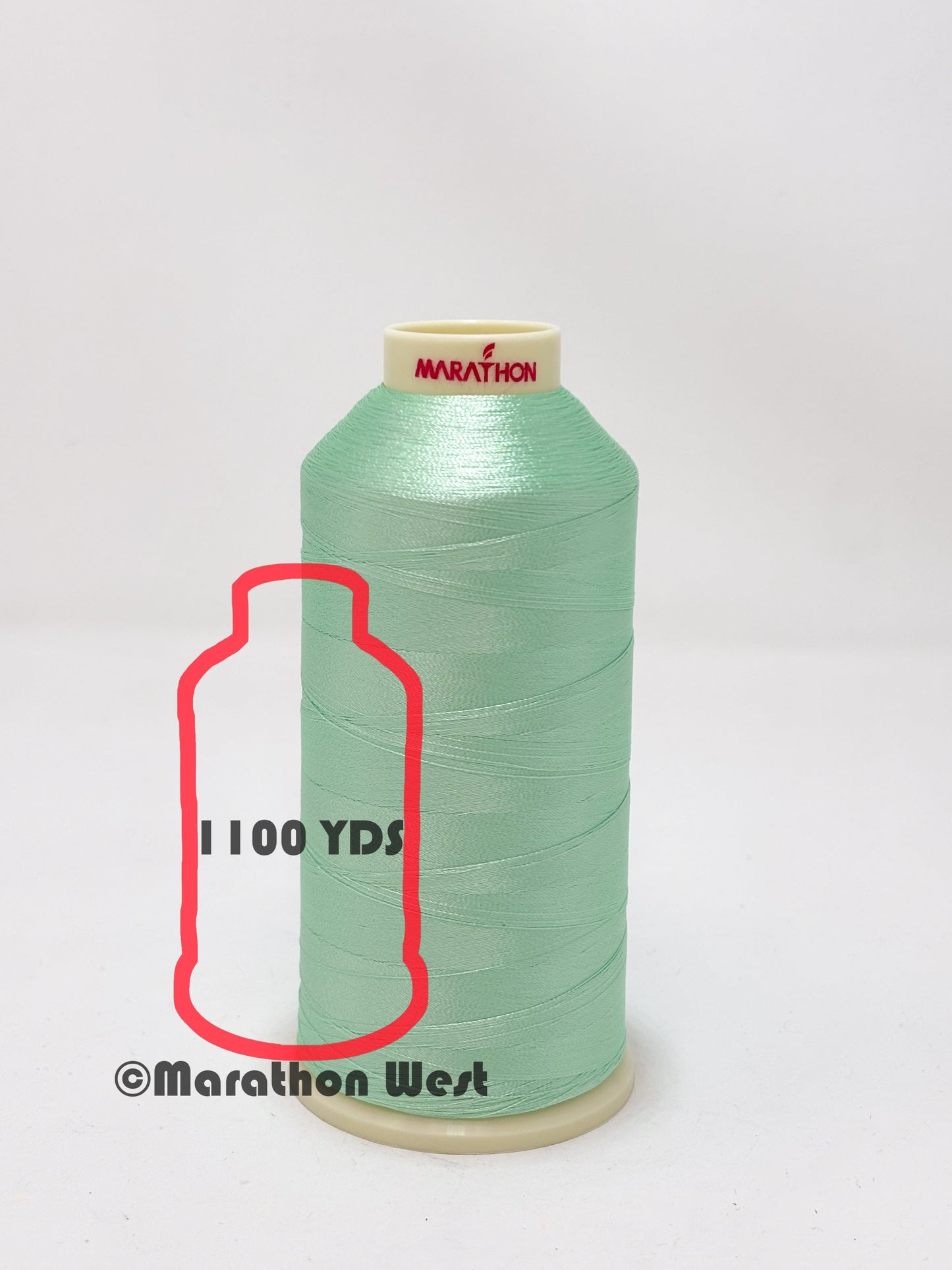 Marathon Viscose Rayon Thread 40 WT Mini Spool 1100YDS item 11272