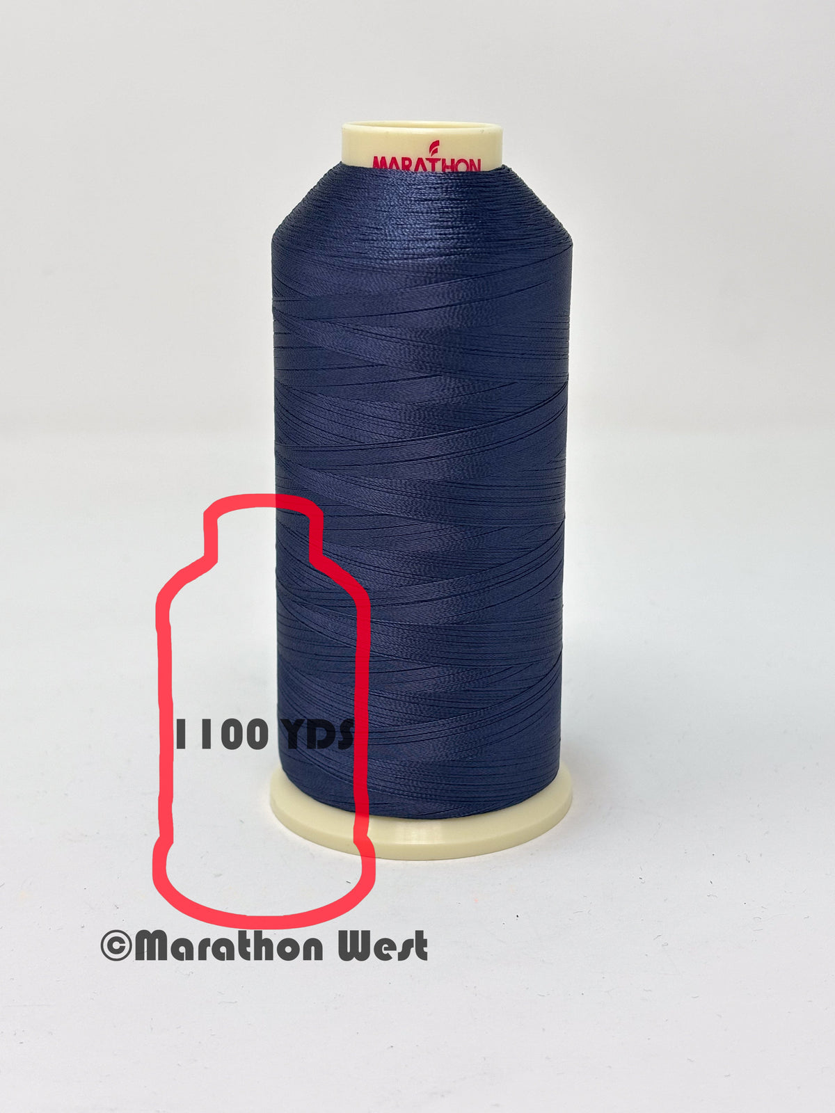 Marathon 1100 Thread 11323 Rayon Threads Mini Spool Color# 1323 – MARATHON