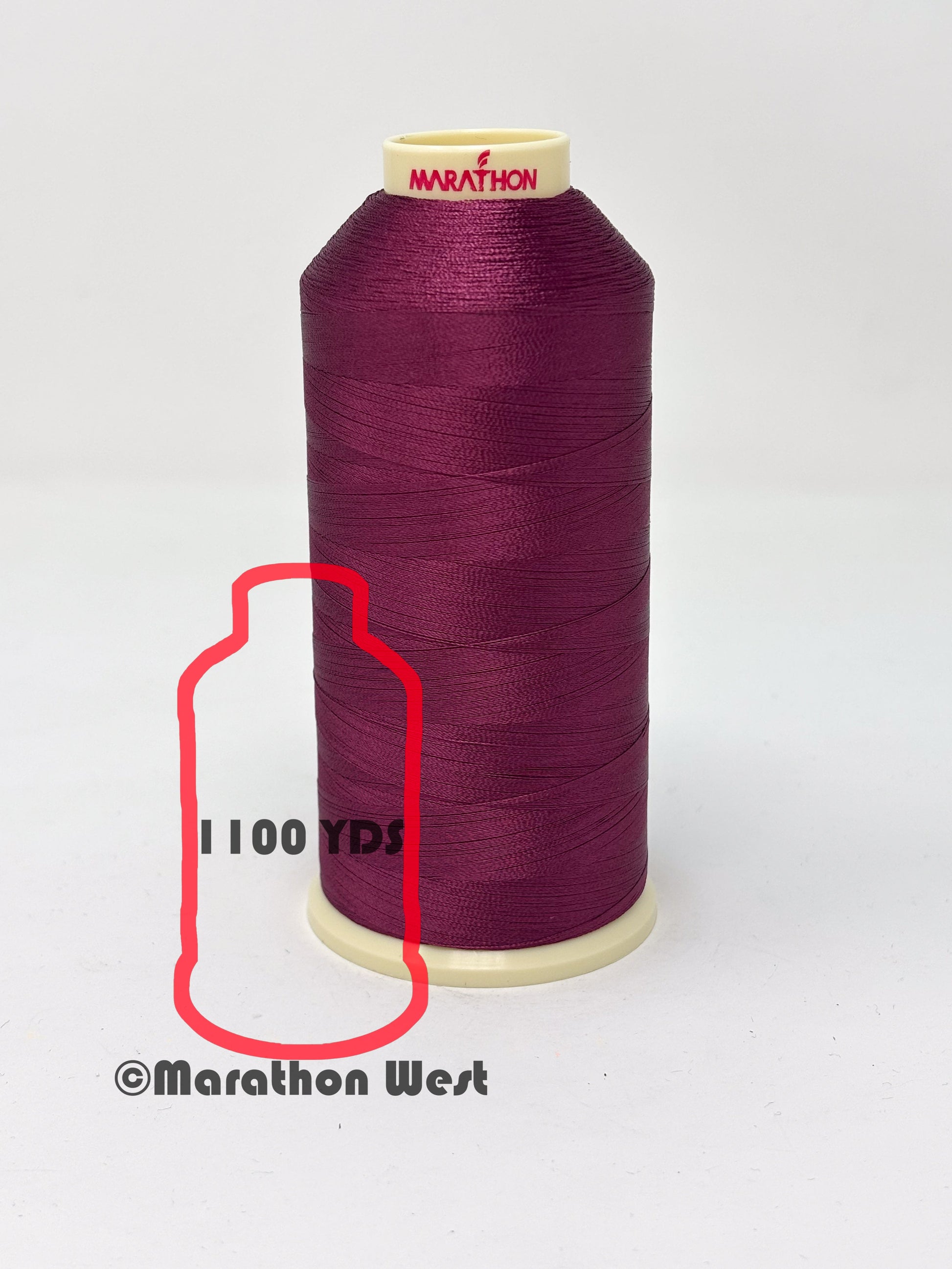 Marathon Viscose Rayon Thread 40 WT Mini Spool 1100YDS item 11331