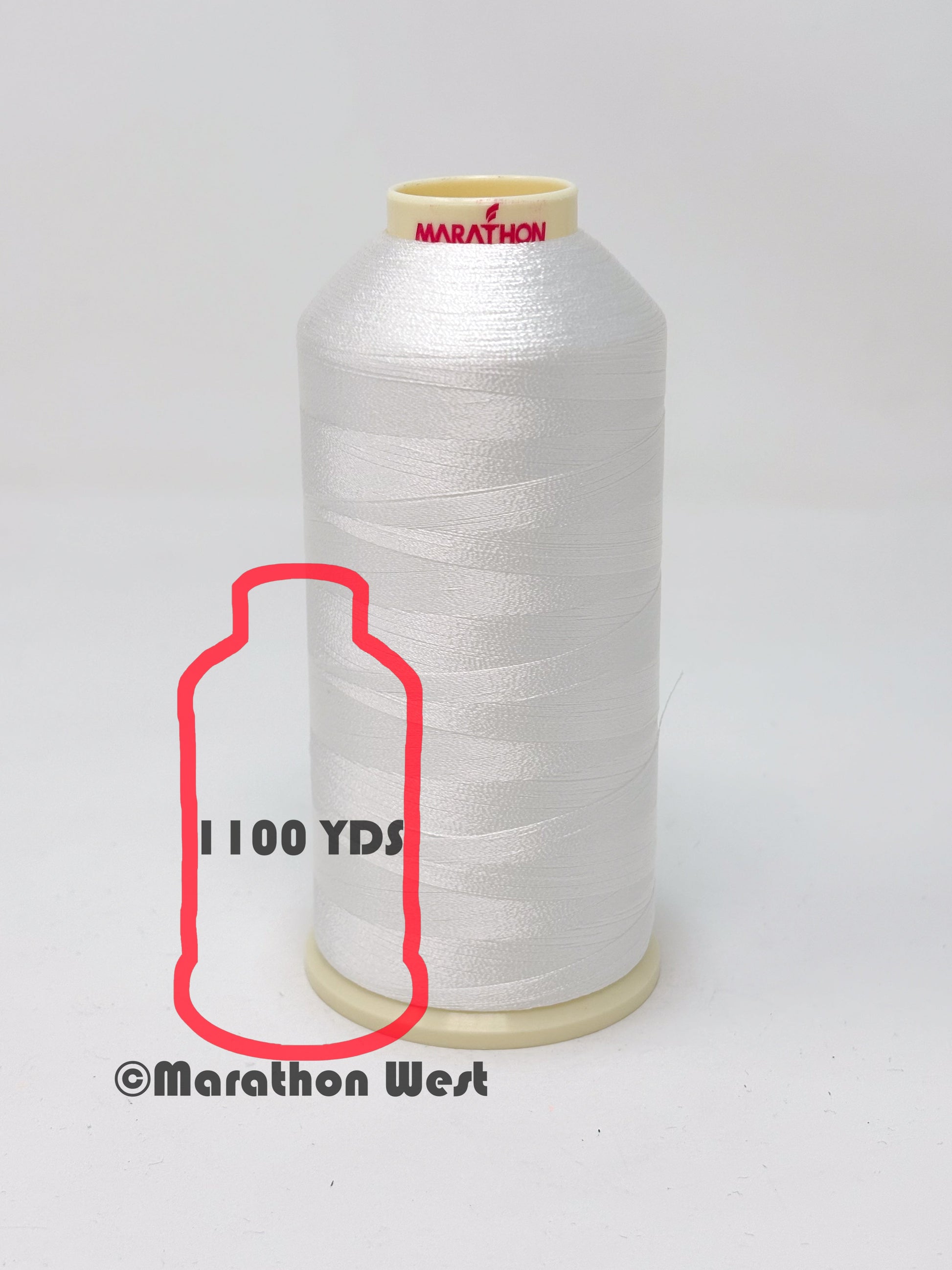 Marathon Viscose Rayon Thread 40 WT Mini Spool 1100YDS item 11348