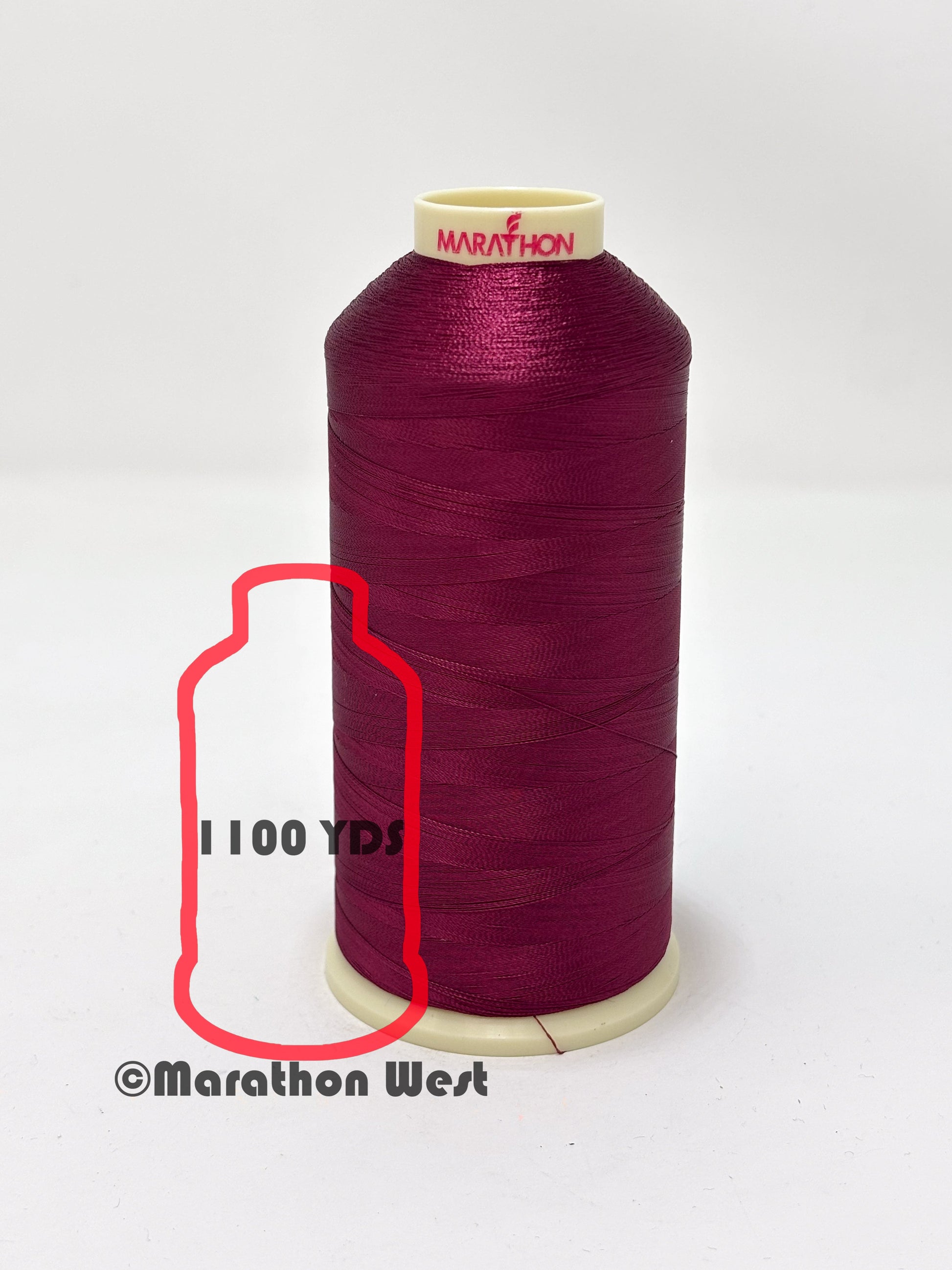 Marathon Viscose Rayon Thread 40 WT Mini Spool 1100YDS item 11443
