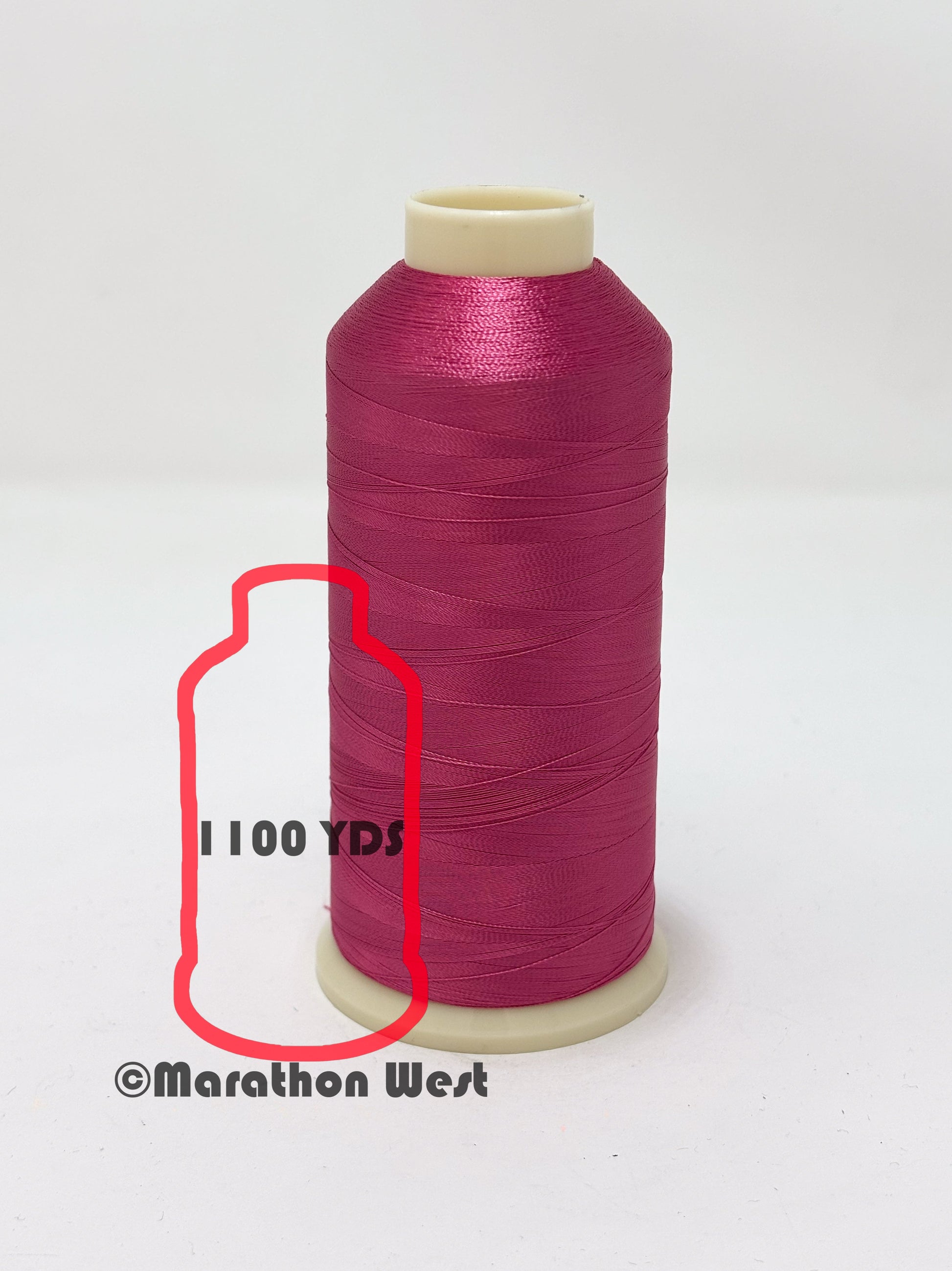 Marathon Viscose Rayon Thread 40 WT Mini Spool 1100YDS item 11459