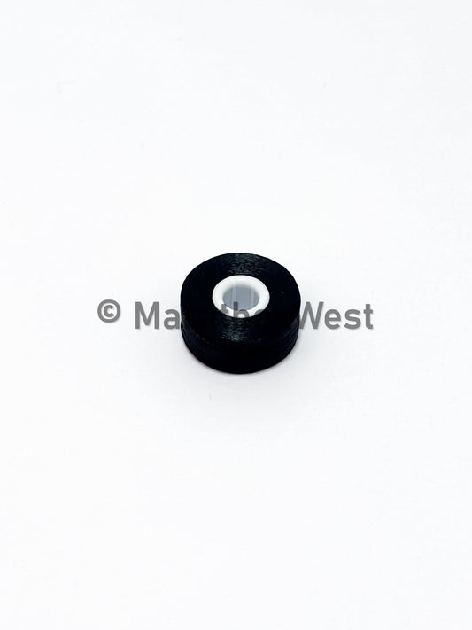 BOBBIN SIDELESS PWB POLY 132YDS BLACK