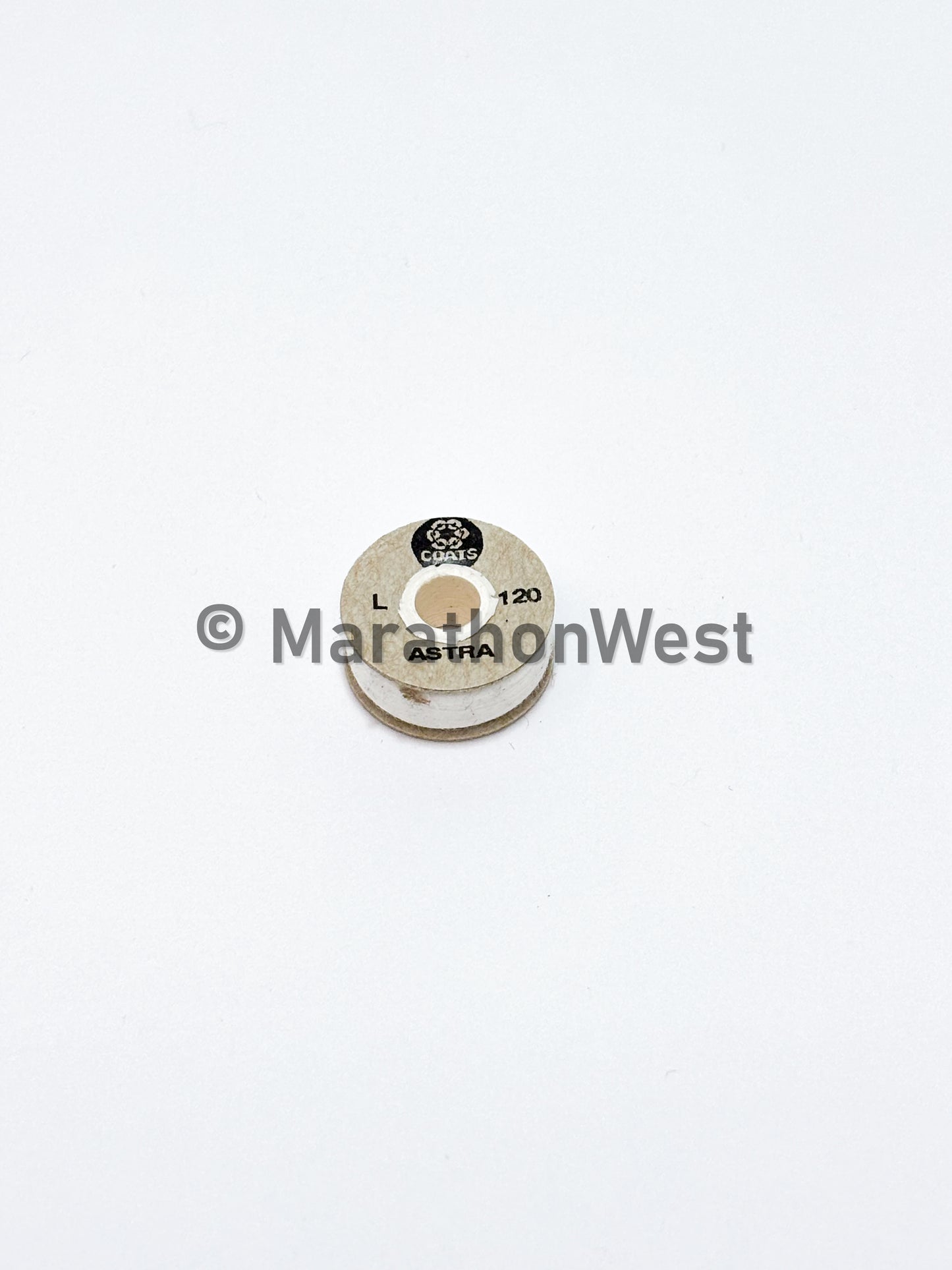 COATS ASTRA SPUNPOLY PW-L SIZE WHITE EMBROIDERY BOBBINS