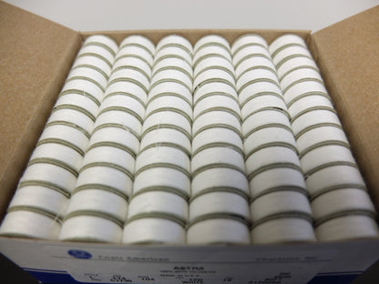 COATS ASTRA SPUNPOLY PW-L SIZE WHITE EMBROIDERY BOBBINS