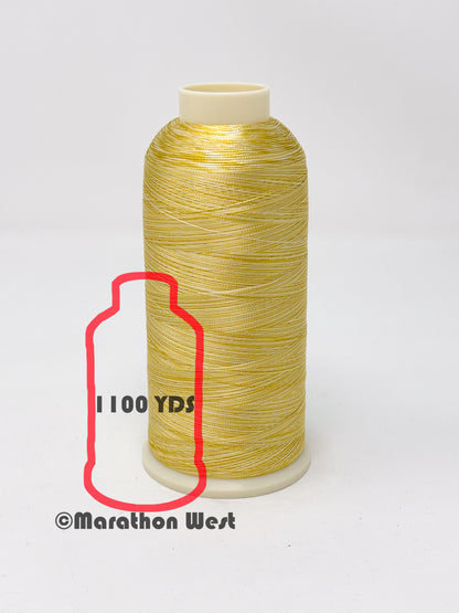 Variegated Viscose Rayon Threads