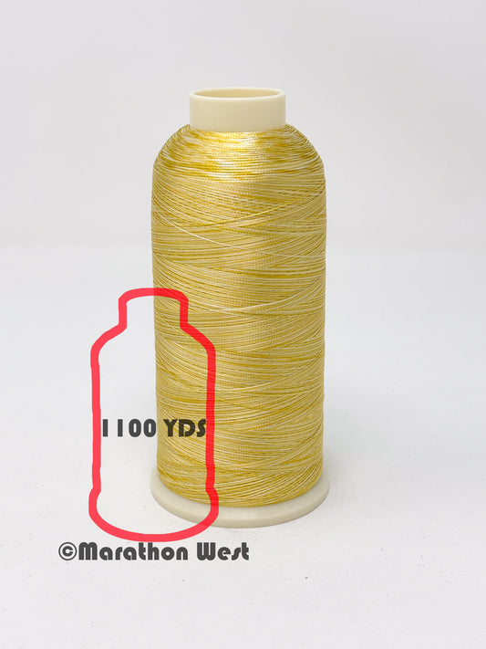 Marathon Varigated Viscose Rayon Thread 40 WT Mini Spool 1100YDS item 15503
