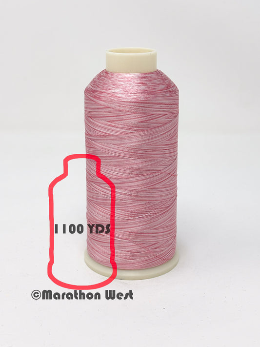 Marathon Varigated Viscose Rayon Thread 40 WT Mini Spool 1100YDS item 15504