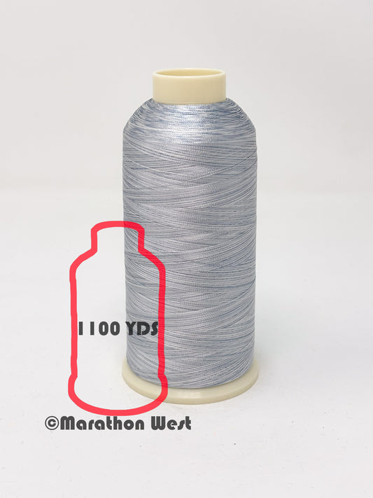Marathon Varigated Viscose Rayon Thread 40 WT Mini Spool 1100YDS item 15507