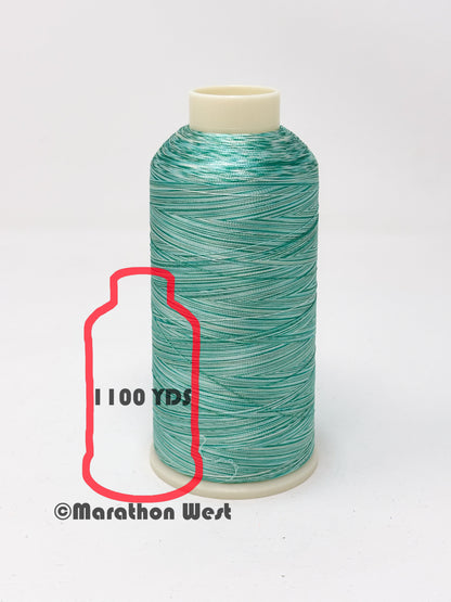 Variegated Viscose Rayon Threads