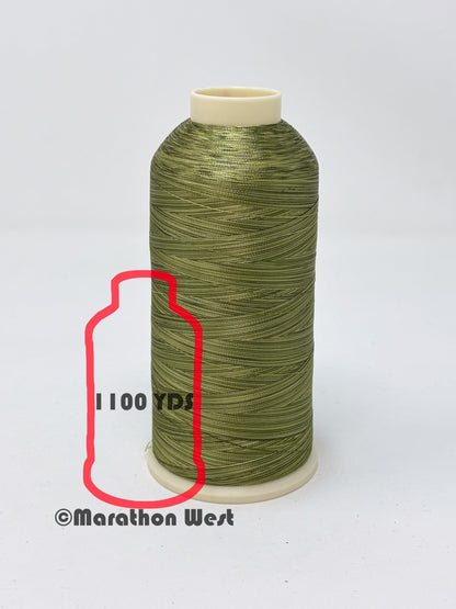 Variegated Viscose Rayon Threads