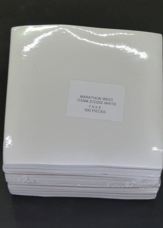 2.0OZ C-A 7.5 X8 -500PCS WHT item 2CD202