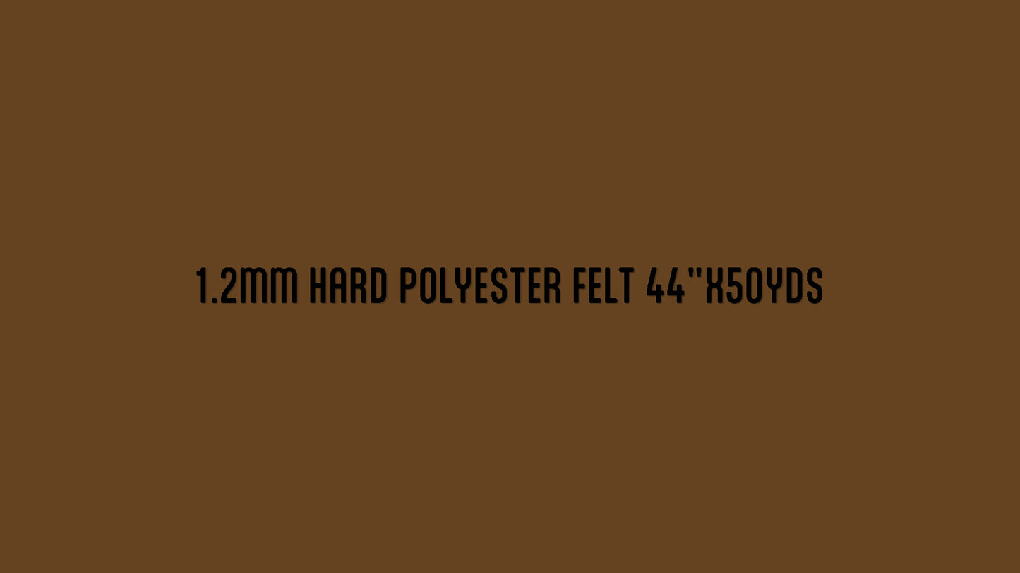 POLYFELT 44X50YDS BROWN #883