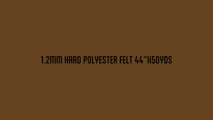 POLYFELT 44X50YDS BROWN #883