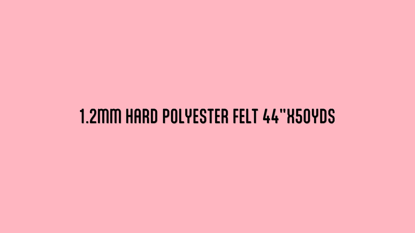 POLYFELT 44X50YDS LTPINK #827