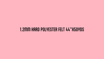 POLYFELT 44X50YDS LTPINK #827