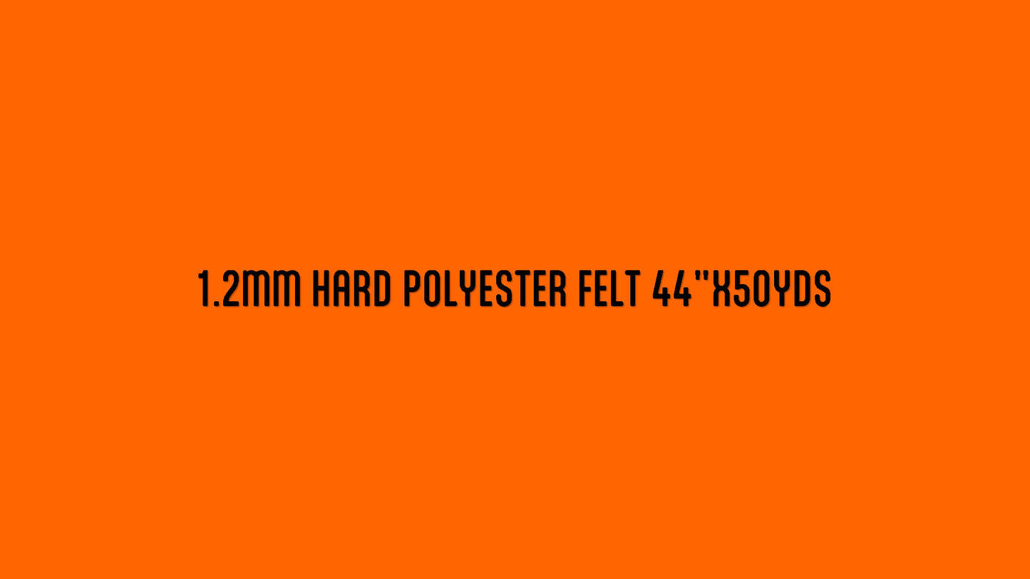 POLYFELT 44X50YDS ORANGE #824