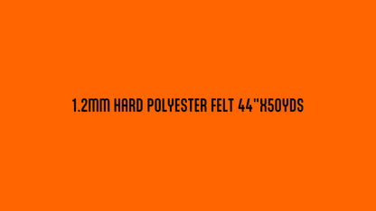 POLYFELT 44X50YDS ORANGE #824
