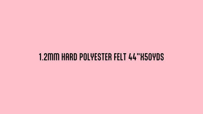 POLYFELT 44X50YDS PINK #828