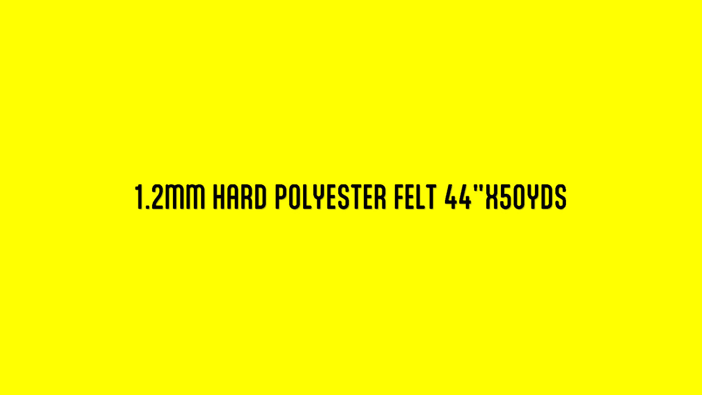POLYFELT 44X50YDS YELLOW #820
