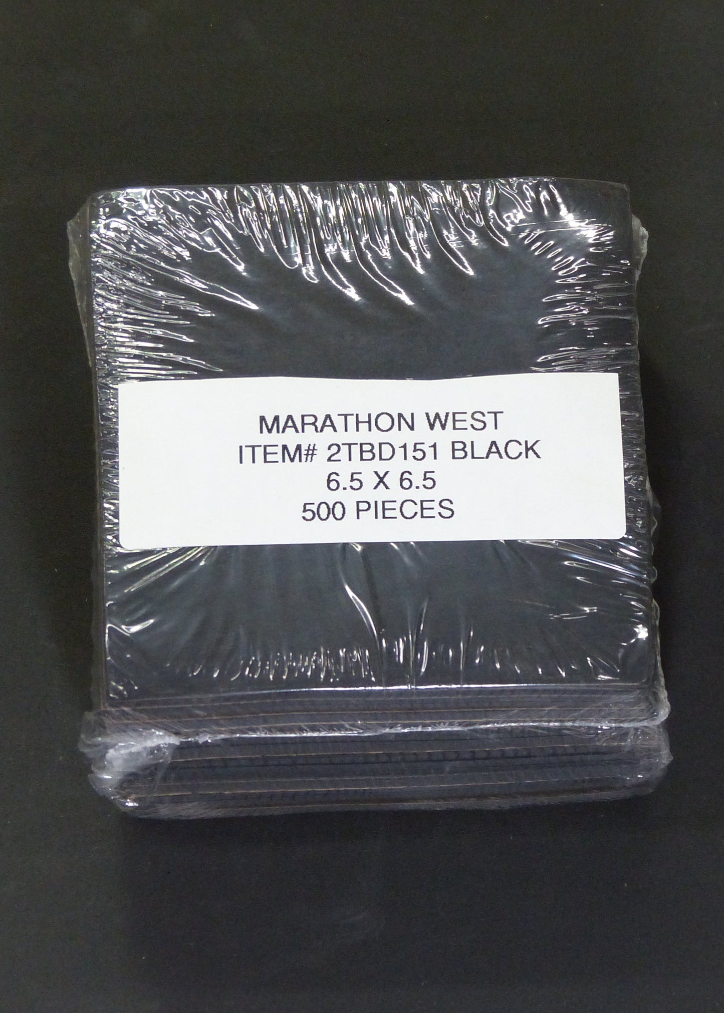 1.5OZ T-AWAY6.5 X6.5 -500PCS item 2TBD151