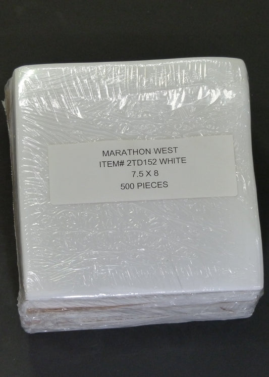 1.5OZ T-AWAY 7.5 X8 -500PCSWHT item 2TD152