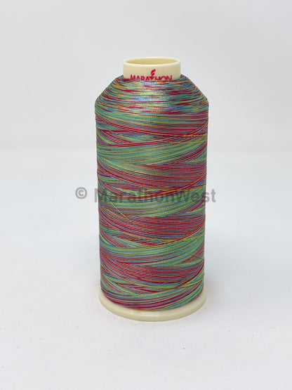 Variegated Viscose Rayon Threads