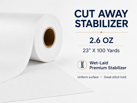 2.6OZ CUT-AWAY 23" X100YDS WHT