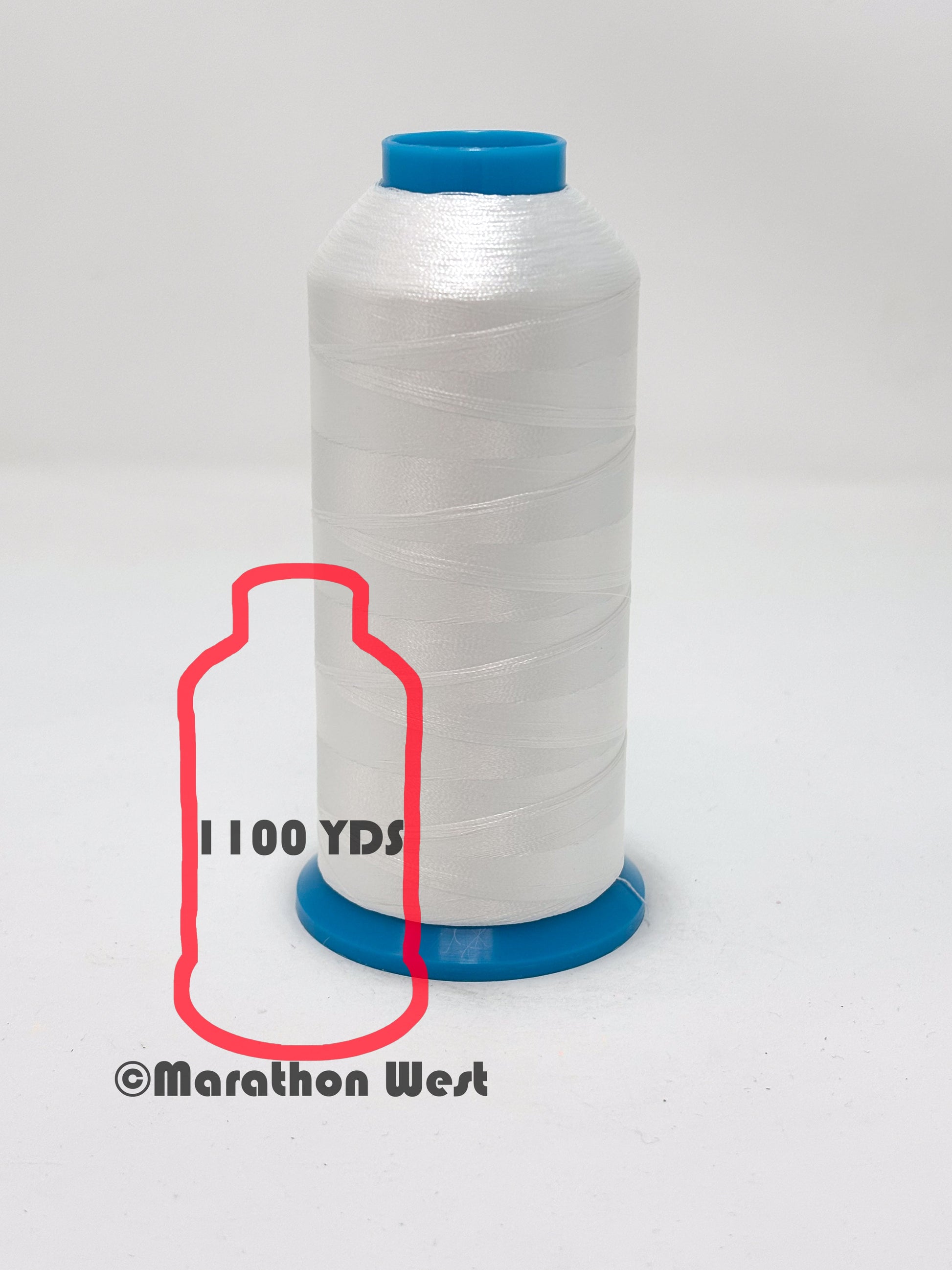 Marathon Polyester Filament Thread 40WT Mini Spool (1.100 YDS) item 72149