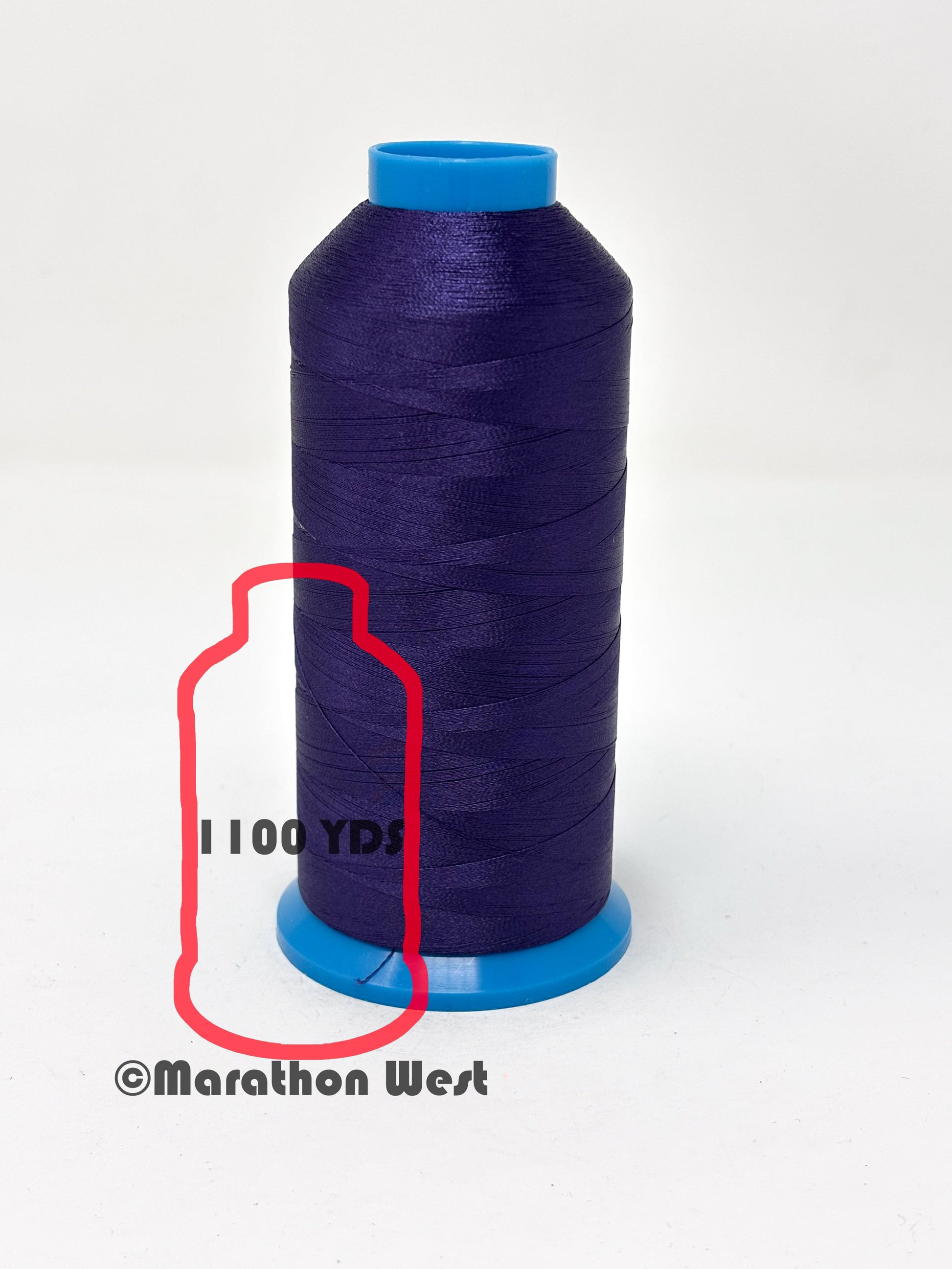 Marathon Polyester Filament Thread 40WT Mini Spool (1.100 YDS) item 72210