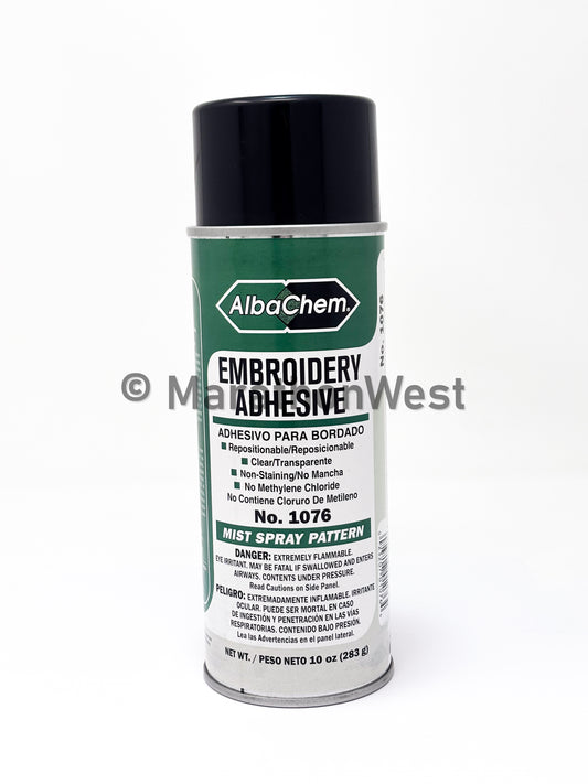 EMBROIDERY SPRAY ADHESIVE