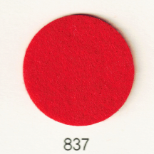 POLYFELT 44X50YDS RED #837