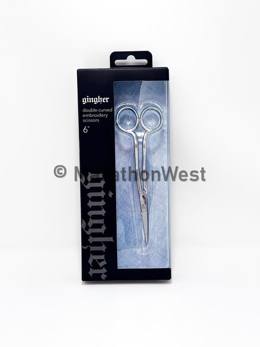 GINGHER 6 FINE DOUBLE CURVED
