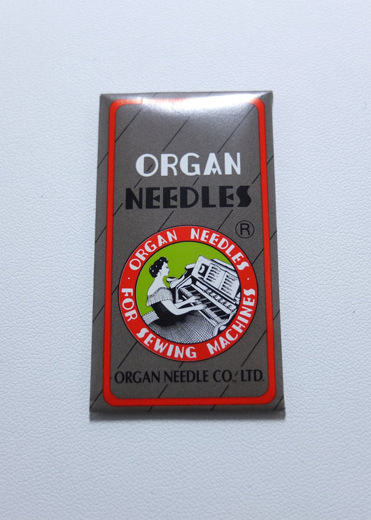 ORGAN NEEDLE FLAT SHANK 75/11B, Home Embroidery, Regular, Ball Point, Flat Shank Needles